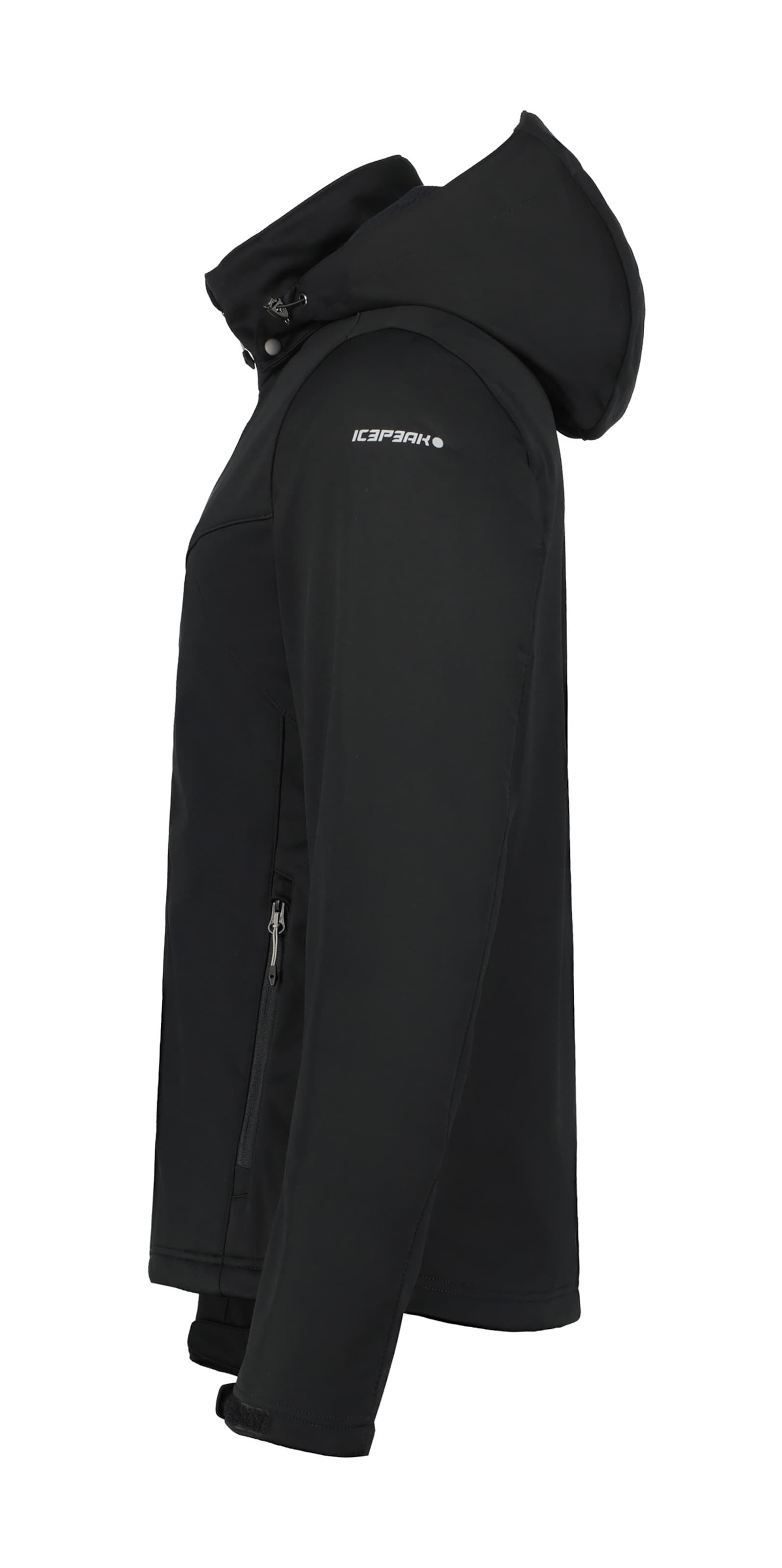 ICEPEAK Μπουφάν πεζοπορίας 'Biggs' σε μαύρο