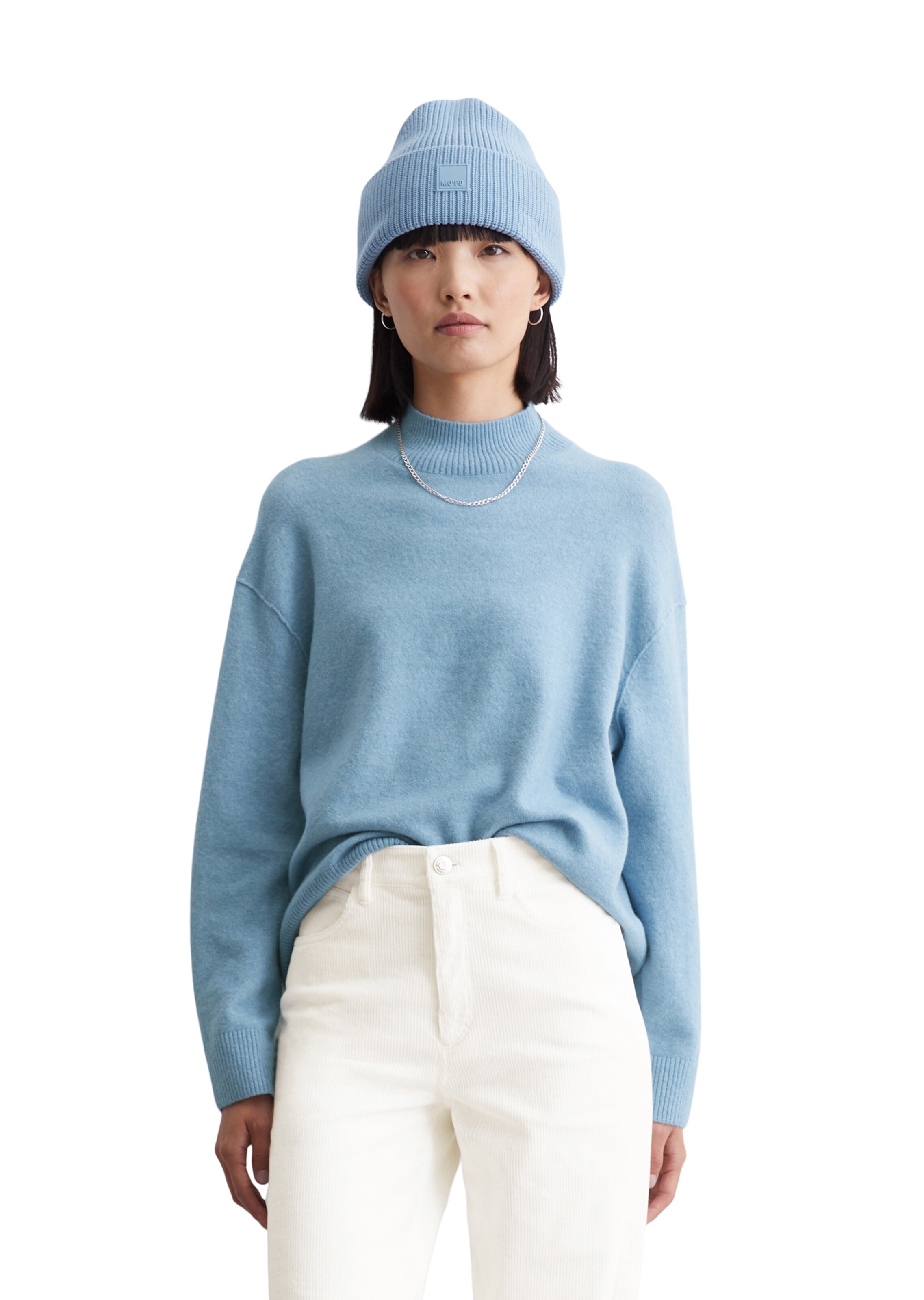 Marc O'Polo DENIM Pullover in Blau: Vorderseite