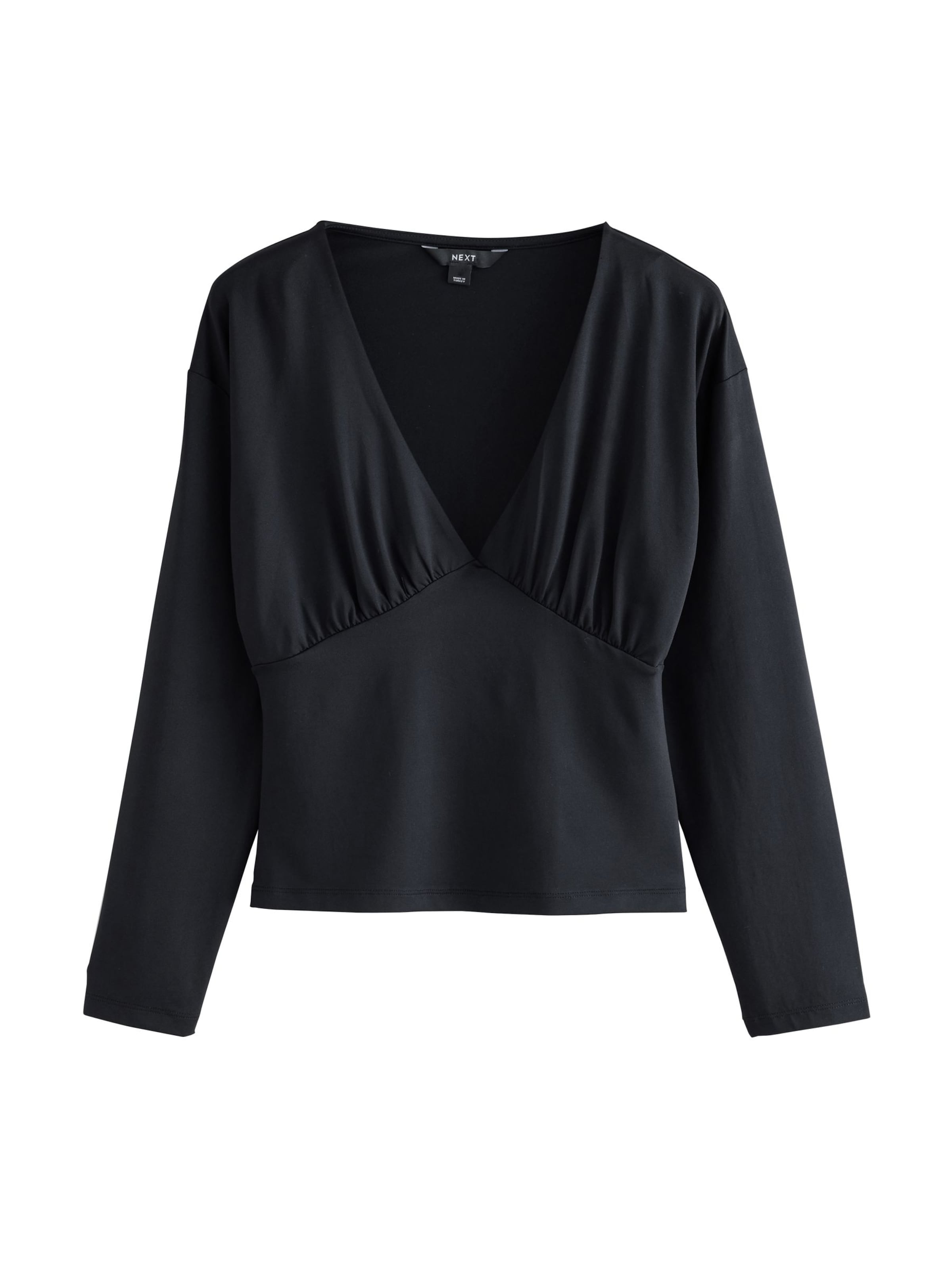 T-shirt Next en noir : devant