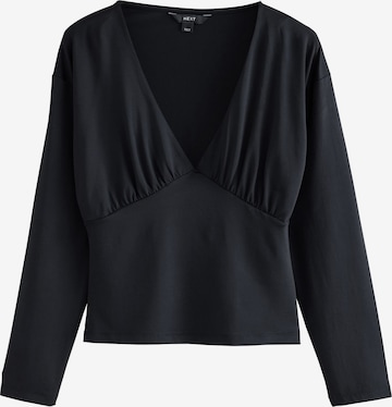 T-shirt Next en noir : devant