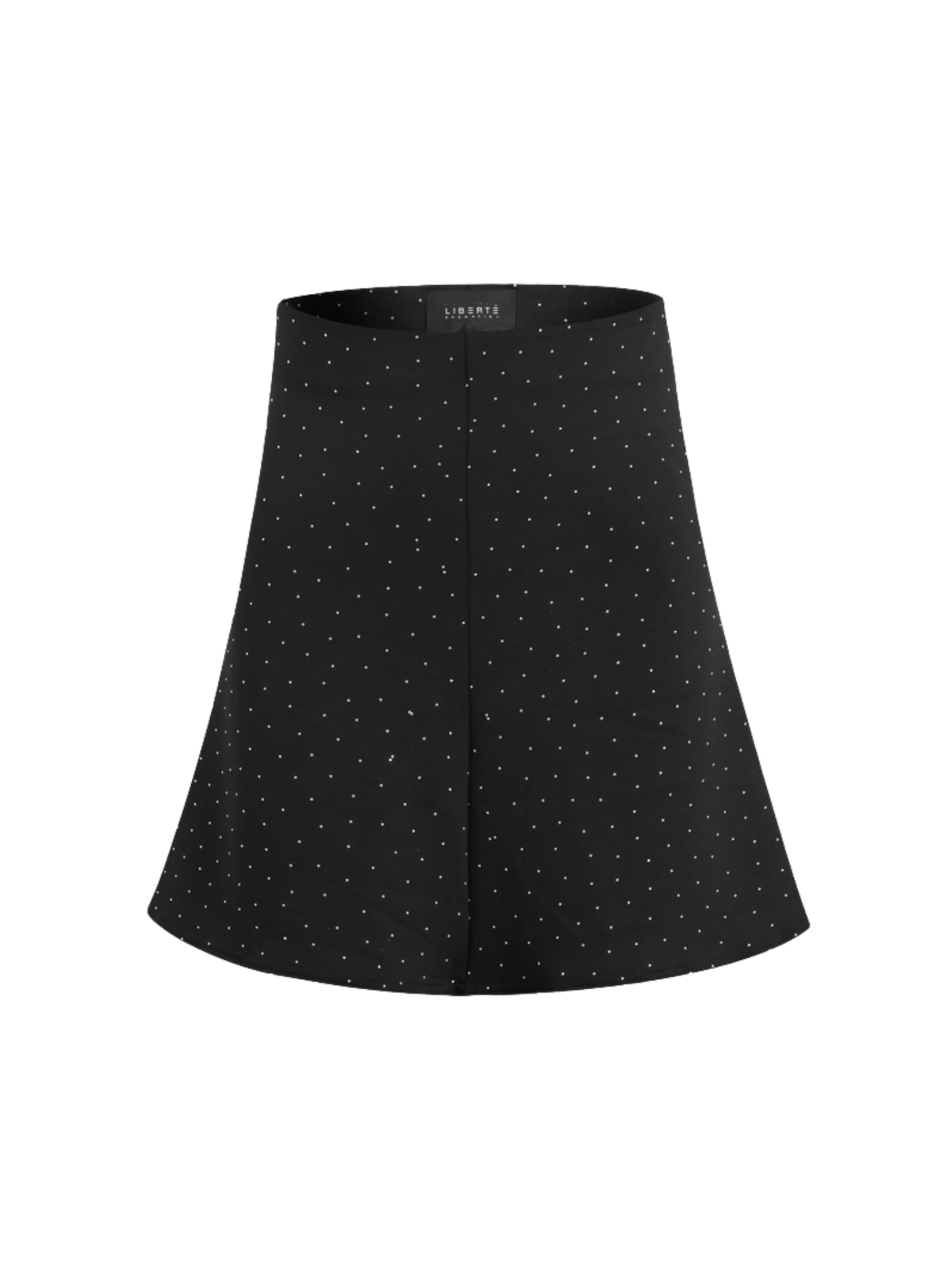 Liberte Essentiel Skirt ' HENNE ' in Schwarz: Vorderseite