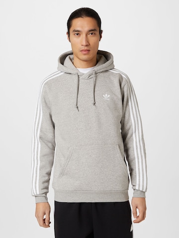 ADIDAS ORIGINALS - Sudadera 'Adicolor Classics 3-Stripes' en gris: frente