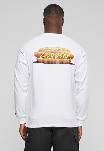 ZOO YORK Skjorte 'Hot Dog' i hvit: forside