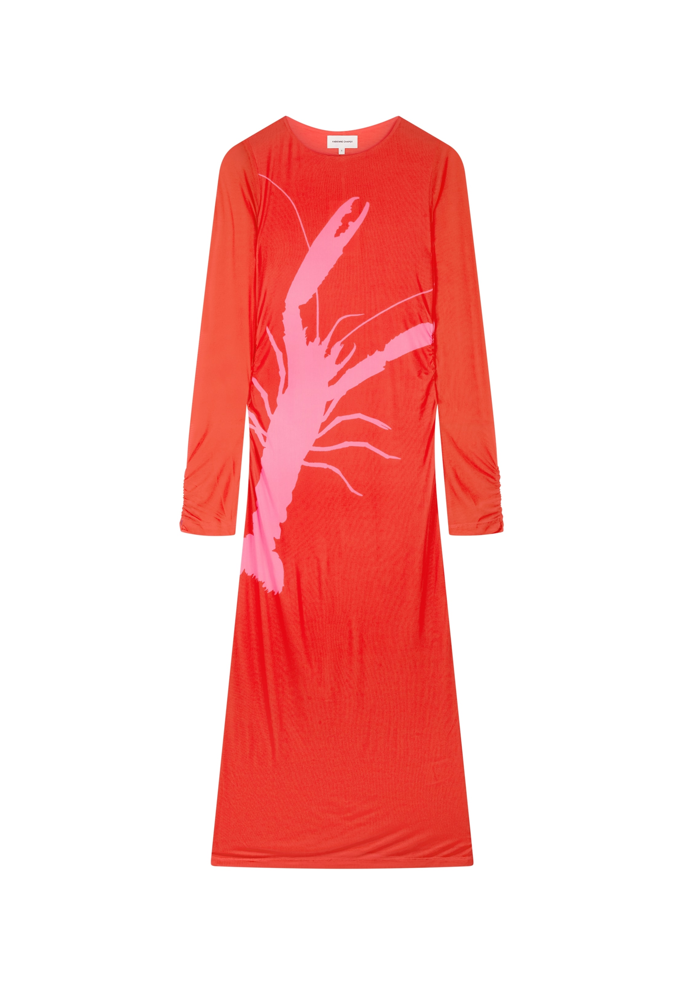 Fabienne Chapot Jurk in Rood: voorkant