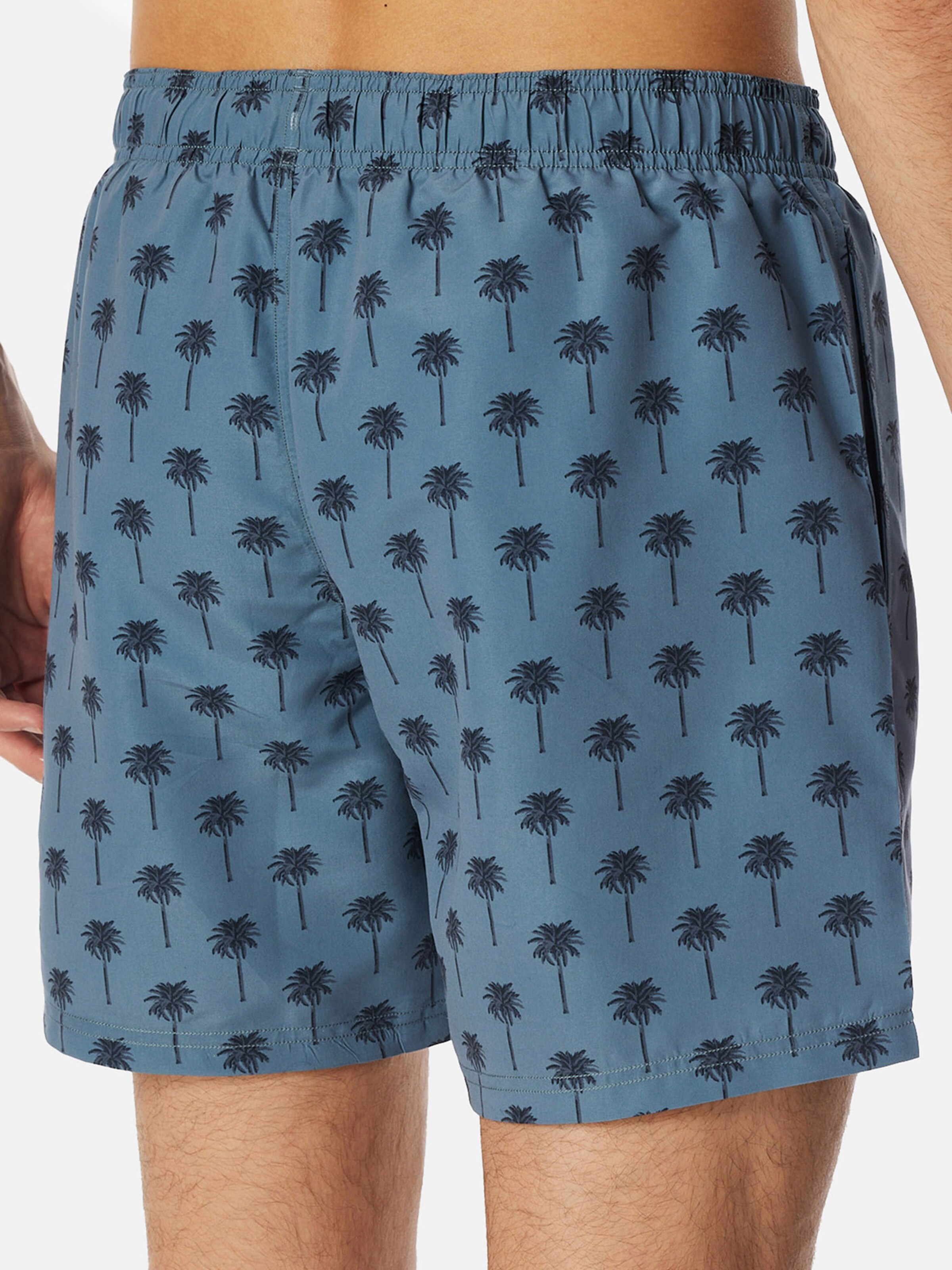 SCHIESSER Zwemshorts ' Ocean Swim ' in Blauw
