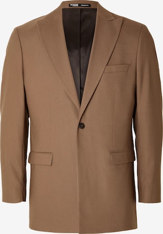 SELECTED HOMME Comfort fit Suit Jacket 'COMFORT-SKYE' in Brown: front