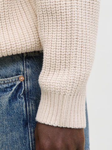 JACK & JONES Свитер 'JORBLEECKER' в Бежевый