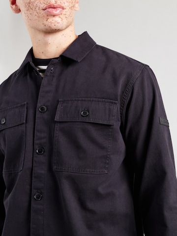 JACK & JONES - Chaqueta de entretiempo 'JCOGRID CLASSIC' en negro