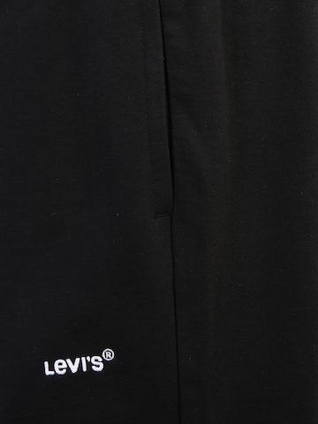 Levi's® Big & Tall Tapered Jogginghose 'Big Red Tab Sweatpant' in Schwarz