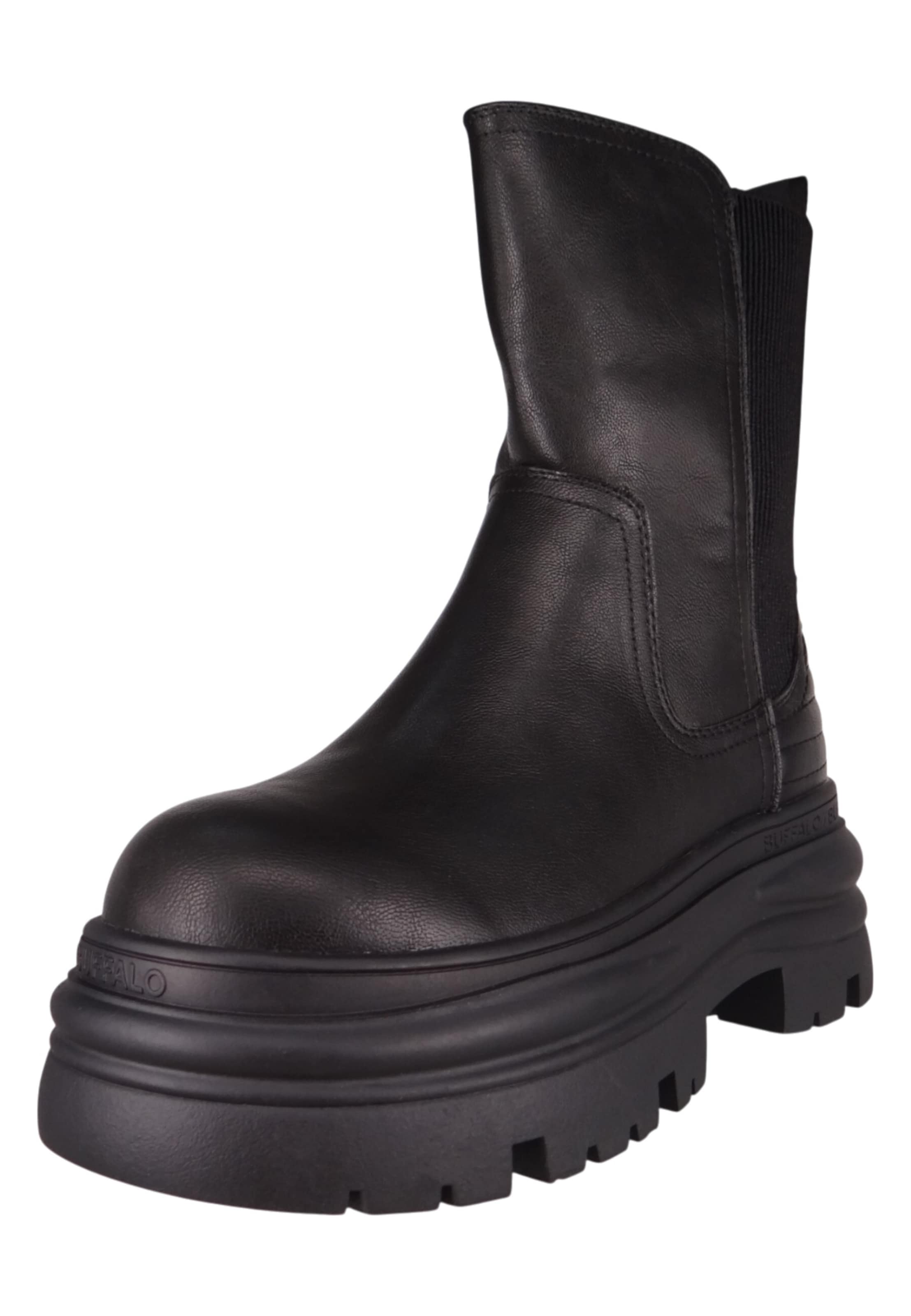 BUFFALO Chelsea boots 'DIONE' in Black: front