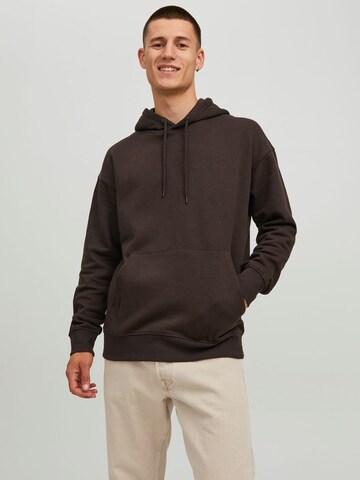 JACK & JONES Sweatshirt 'JJEStar' in Braun: Vorderseite