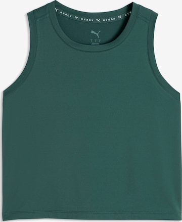 PUMA Sporttop in Grün: Vorderseite