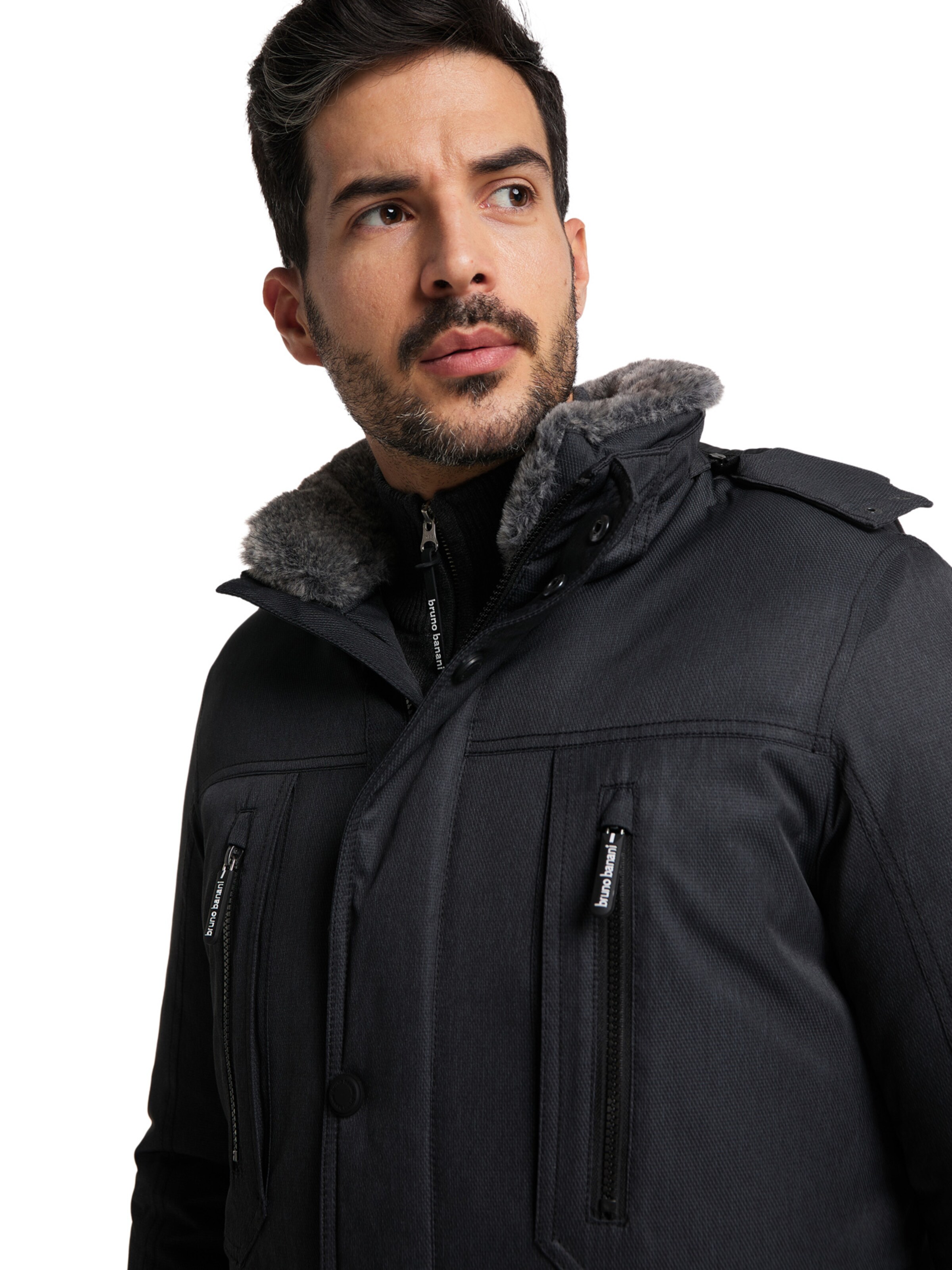 Veste mi-saison 'BARNETT' Bruno Banani en noir
