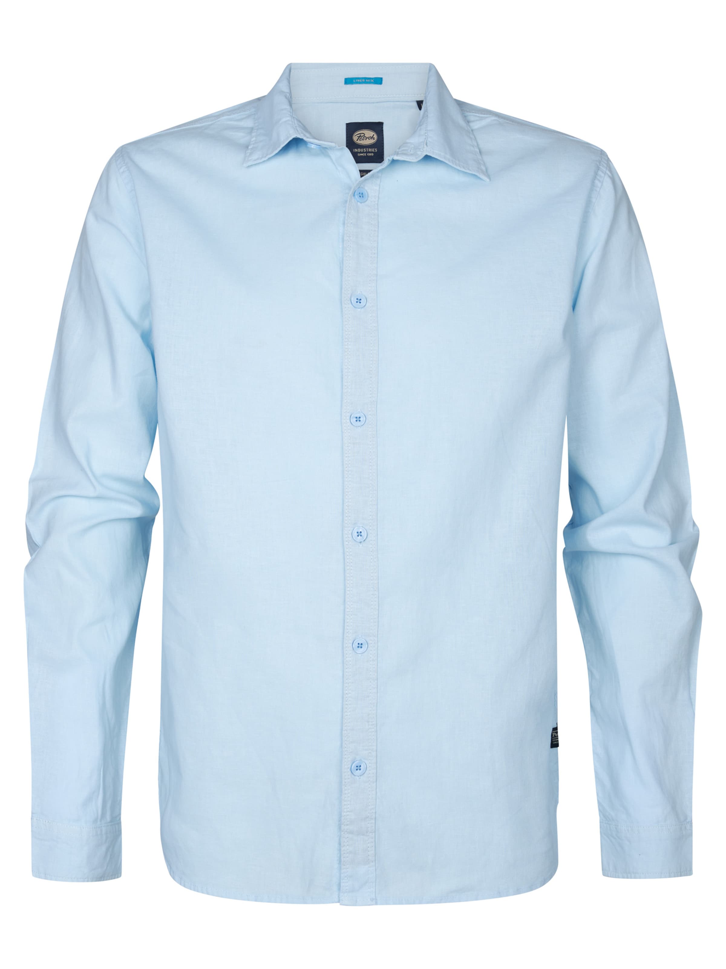 Petrol Industries Srajca 'Tealline' | modra barva: sprednja stran