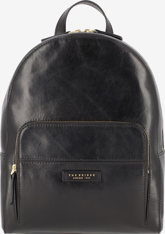 The Bridge Backpack 'Elettra' in Black: front