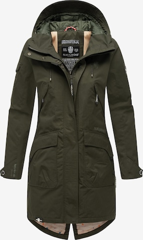 NAVAHOO Weatherproof jacket 'Pfefferschote' in Green