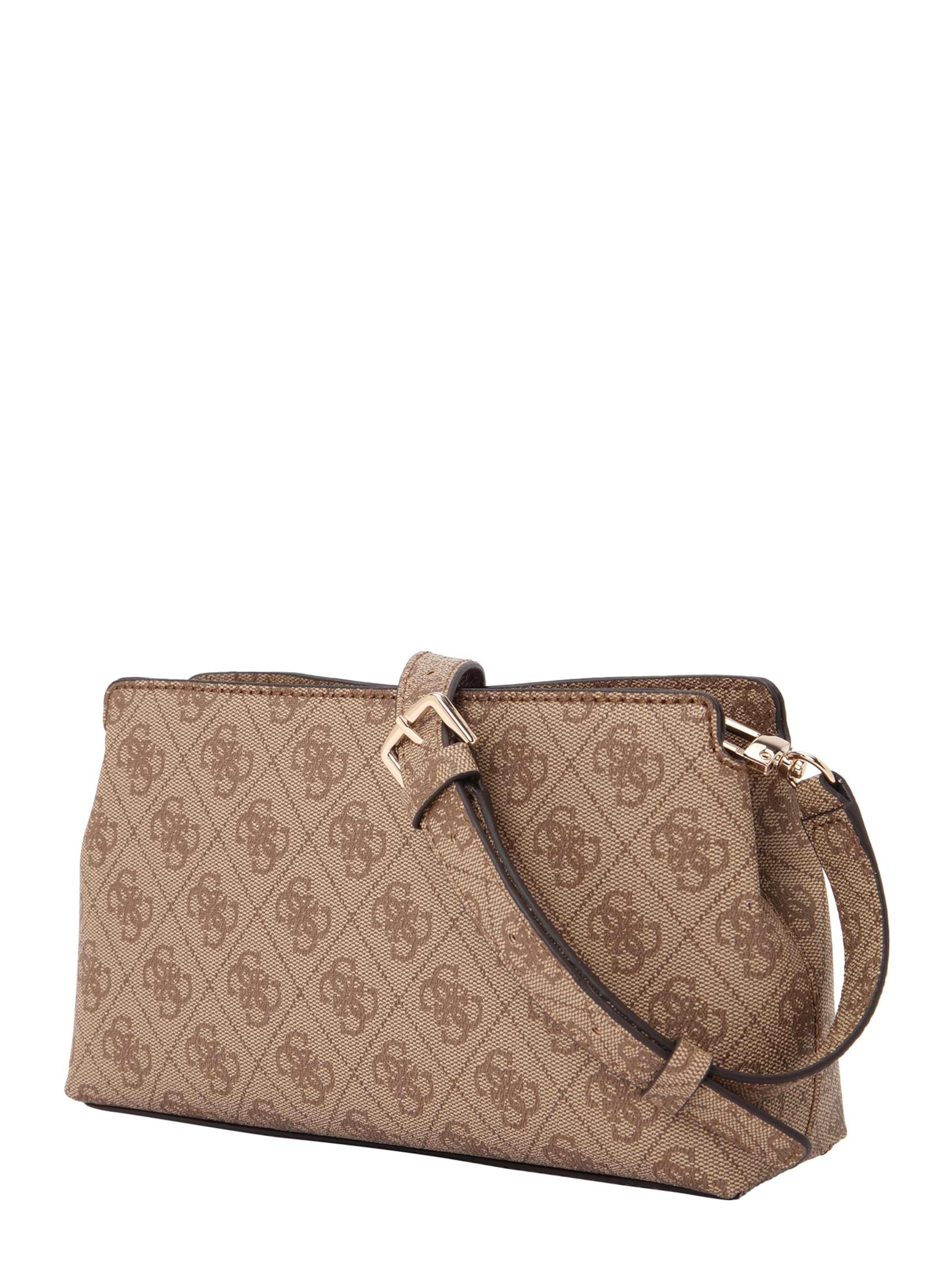 GUESS Τσάντα ώμου 'KATYA CROSSBODY TOP ZIP' σε καφέ