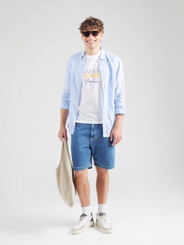 JACK & JONES Футболка 'JORCANGGU' в Белый