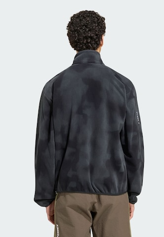 ADIDAS TERREX Athletic fleece jacket in Grey