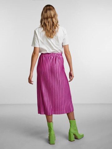 PIECES Skirt 'Noelle' in Pink