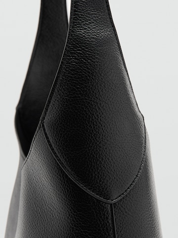MANGO Torba na ramię 'MICADO' w kolorze czarny