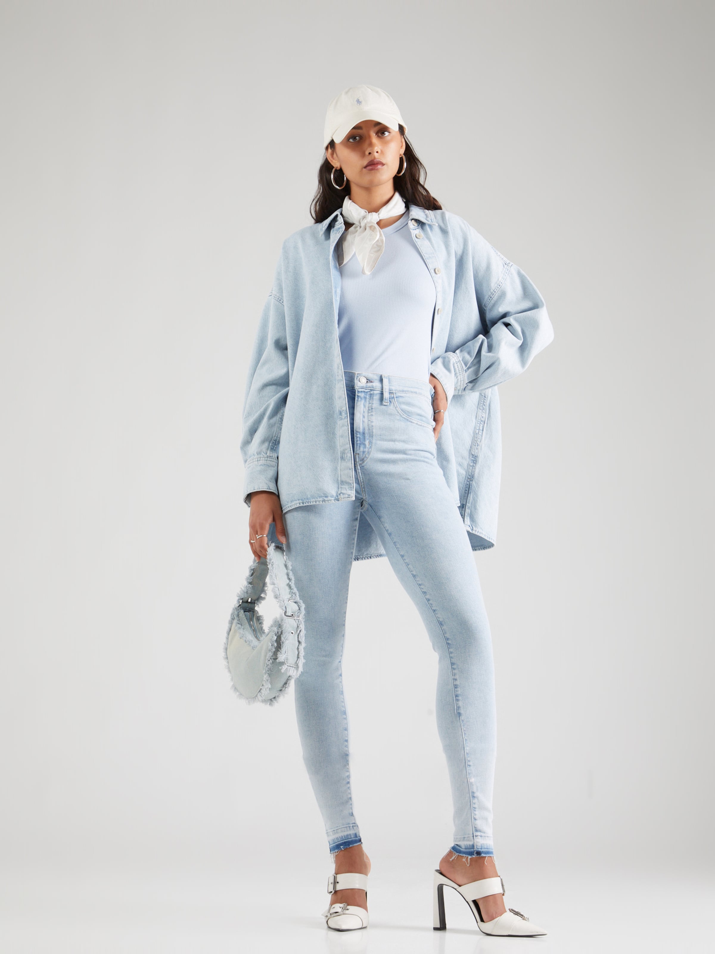 Skinny Jean 720 LEVI S en Bleu Clair ABOUT YOU