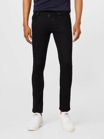 Skinny Jean 'MIAMI' GUESS en noir : devant