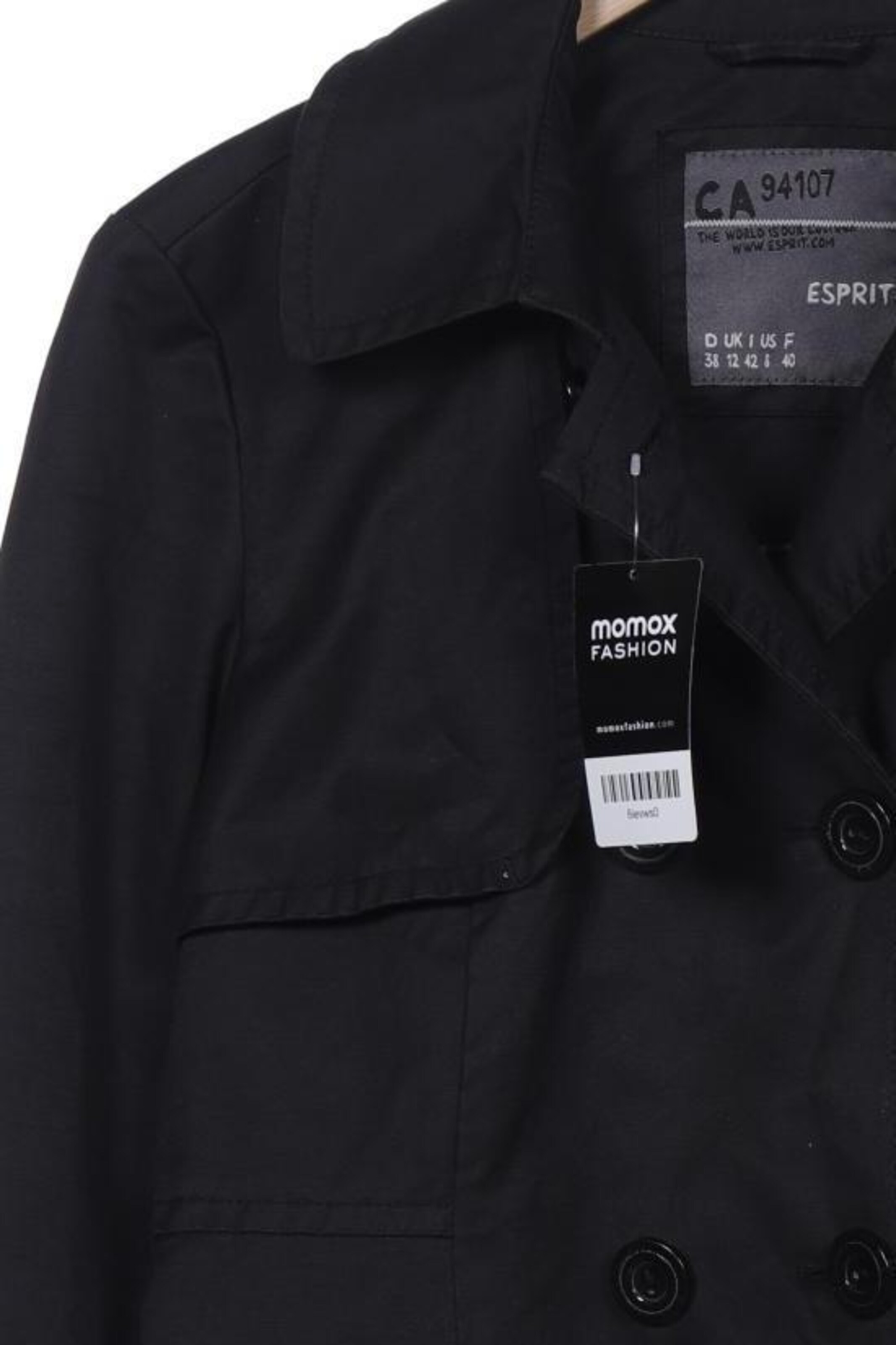 ESPRIT Mantel M in Schwarz
