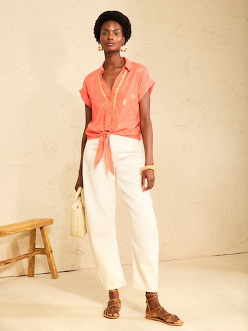 love & roses Blus i orange