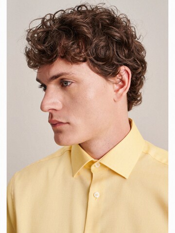 SEIDENSTICKER Regular fit Button Up Shirt in Yellow