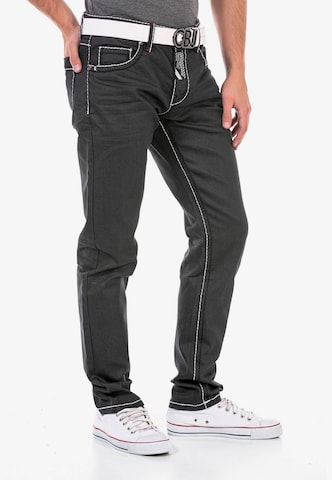 CIPO & BAXX Regular Jeans in Black