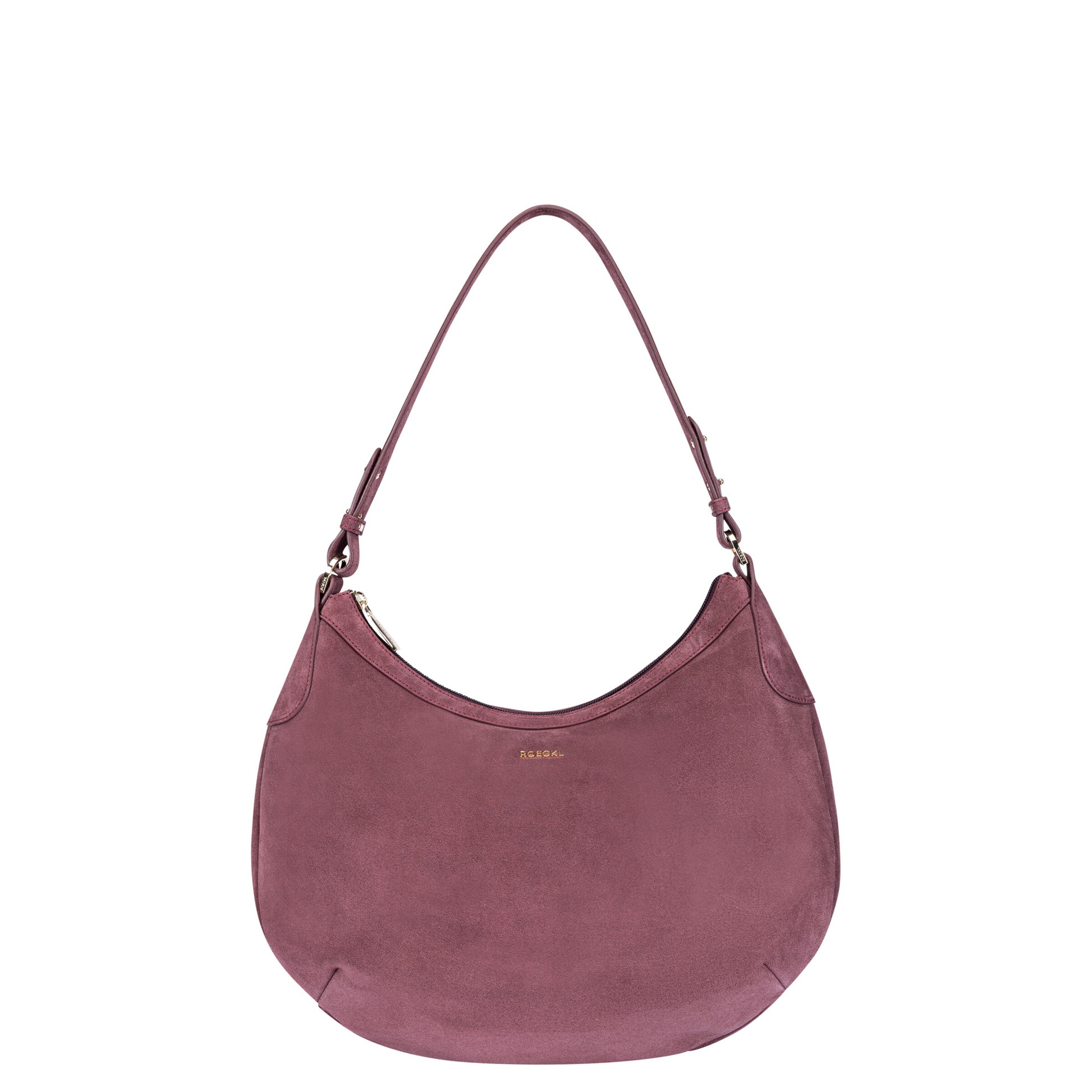 Borsa a spalla 'LIBERTY SCHULTERTASCHE NUBUK MEDIUM' di Roeckl in rosso: frontale