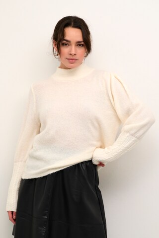 Kaffe Pullover 'KA Amelia' in Weiß: Vorderseite