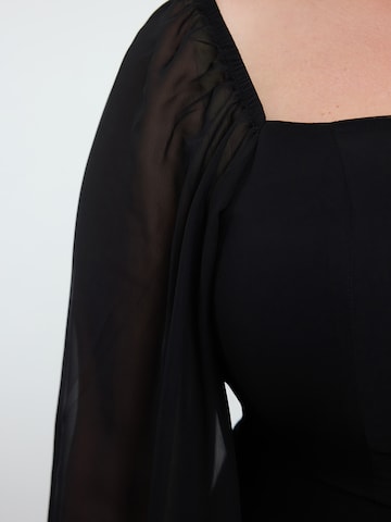 Trendyol Curve Φόρεμα σε μαύρο