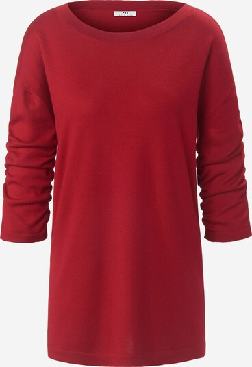 Peter Hahn 3/4 Arm-Pullover in rot, Produktansicht