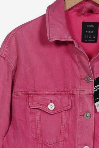 Bershka Jacket & Coat in XS in Pink