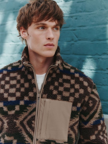 brūns Next Flīsa jaka