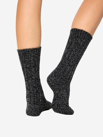 Nur Die Sokken ' Woll Socken ' in Zwart