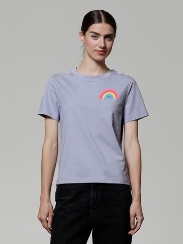 Watapparel Shirt 'Women Power' in Lila: Vorderseite