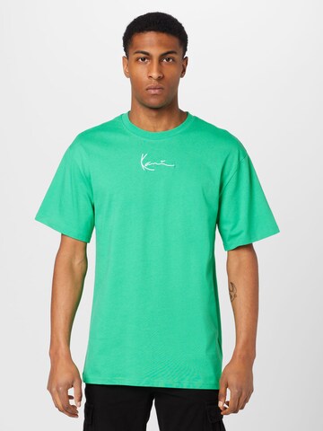 Karl Kani Shirt in Groen: voorkant