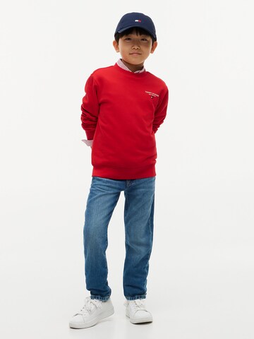 TOMMY HILFIGER Sweatshirt 'Essential' in Rot