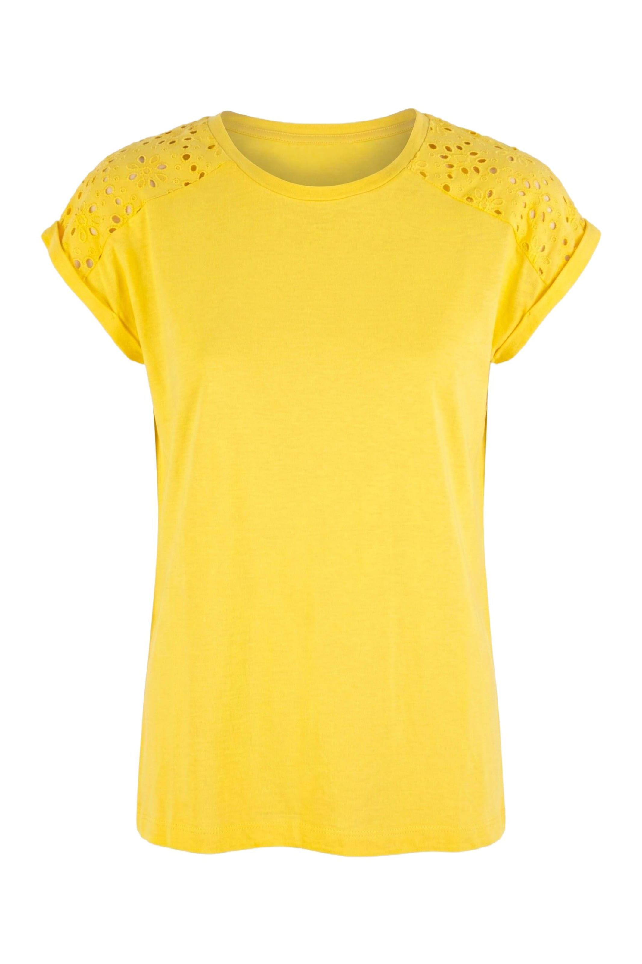 Alexa Dash Shirt in Yellow: front