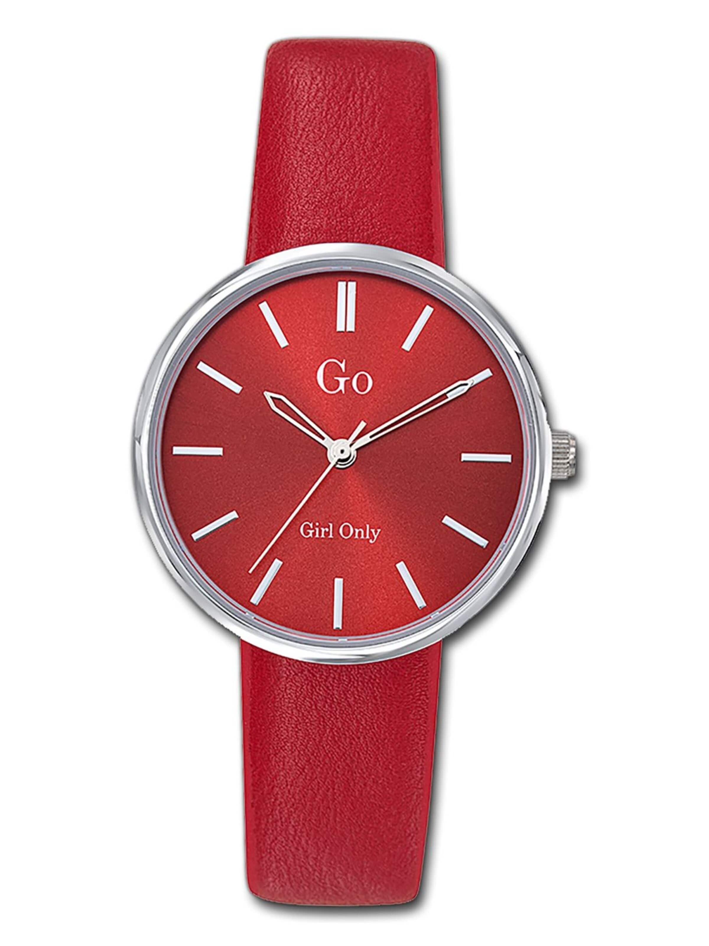 GO GirlOnly Analog Watch in Silver: front