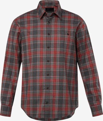 JP1880 Regular fit Button Up Shirt in Grey: front