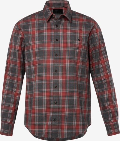JP1880 Overhemd in de kleur Grijs / Rood / Wit, Productweergave