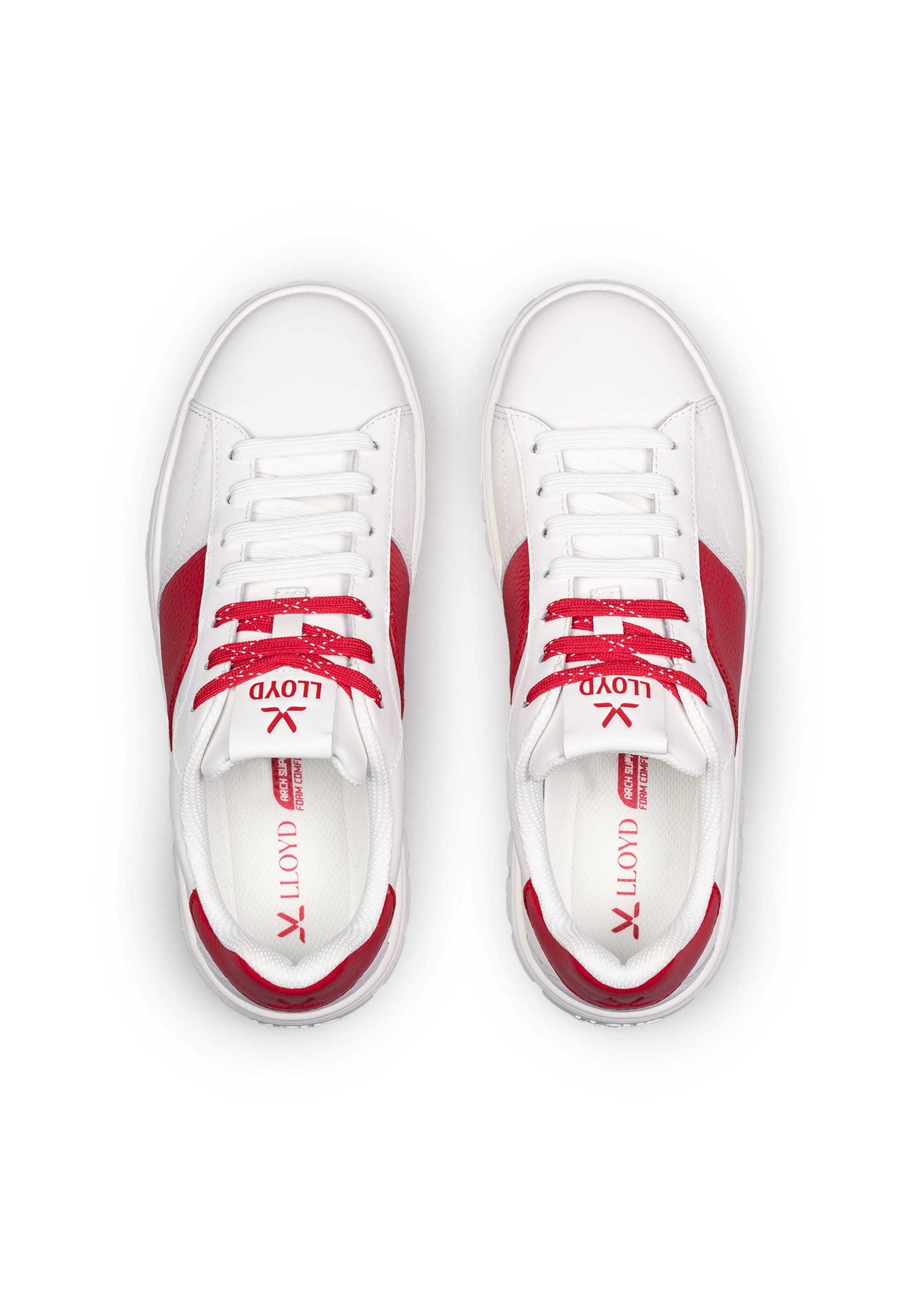 Baskets basses 'TORO WAY' LLOYD en blanc