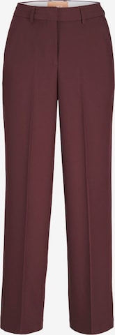 JJXX - Calças com vincos em vermelho: frente