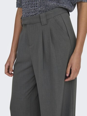 ONLY Wide Leg Hose 'ONLSvea' in Grau