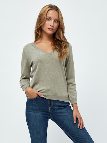 Pullover 'Milla' di minus in verde: frontale