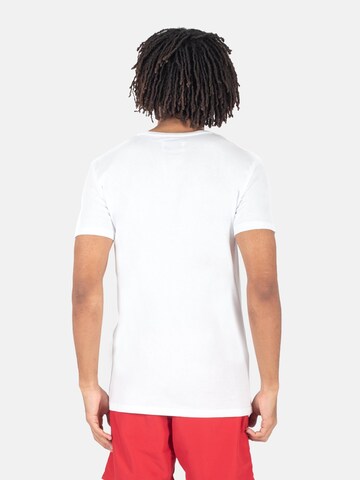 PANTONECLO Shirt 'Pantoneclo Men’s V-Neck Short Sleeve T-Shirt' in Weiß